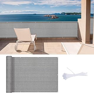 Story Seat Break for Rectangular Balcony (HDPE) 075 x 3 m Brown gray.. DIAYTAR NIGERIA promises affordability and variety with every purchase, delivered in 5-8 days.