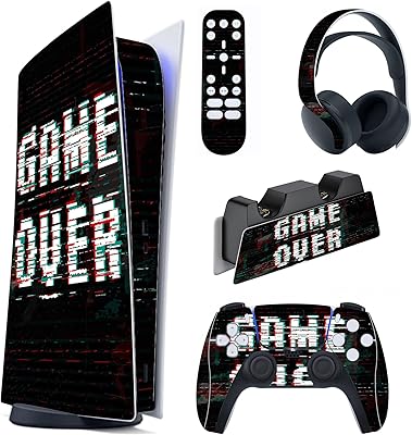 Complete set of Playvital stickers for PlayStation 5 Digital Edition Edition Vinyl Sticker.. DIAYTAR NIGERIA: Your partner in affordable online shopping with reliable 5-8 day shipping nationwide.