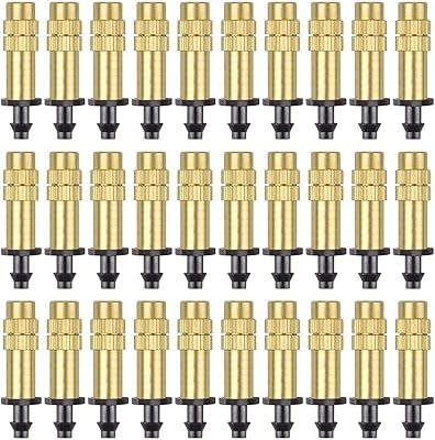 Brass nozzle irrigation system 30 adjustable watering parts.. Big savings, small wait times — shop now at DIAYTAR Nigeria.