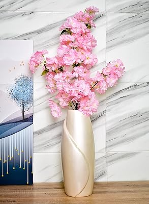Yatai 4 pieces artificial cherry blossoms fishing branches Flowers in silk bouquets long artificial plants for table decoration for wedding, house, party, festival (m-rose).. DIAYTAR NIGERIA: Where shopping dreams come true with budget-friendly prices and nationwide shipping.