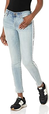 Jean Skinny Size Mid-Hatow with female logo.. Explore the biggest product variety online — only at DIAYTAR Nigeria.