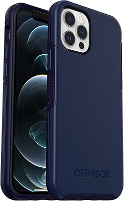 Otterbox Symmetry Plus mobile case with Magsafe for iPhone 12 and iPhone 12 Pro - Navy Captain Blue.. DIAYTAR NIGERIA delivers affordability and convenience to your doorstep within 8 days of purchase.