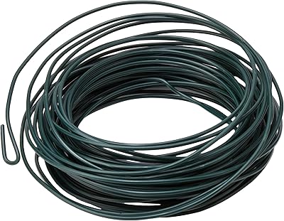 Tildenet 15403242 Garden wire coil covered with plastic, 20 m/3 mm, green.. Nigeria shops with DIAYTAR — wide selection, fast shipping, and great value.