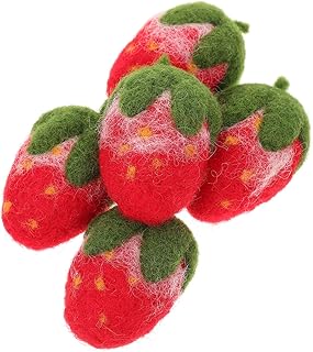 5 pieces Felt Fraise Accessories Hair Accessories For Vintage Hair Accessories Scrapbook Dames Hair Pin Flower Flower DIY Failed handcrafted Hair Pin.. DIAYTAR NIGERIA delivers affordability and convenience with every purchase, shipped within the week.