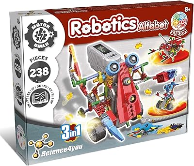 Robot Construction Toy Science4U KITE ROBOTS KIT 238 pieces Build your own.. DIAYTAR NIGERIA combines affordability, variety, and convenience with nationwide delivery services.