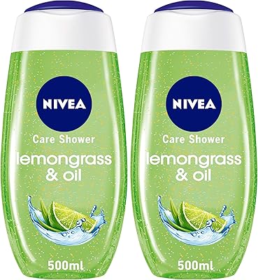 Nivea shower gel with nourishing oil and lemongrass, lemongrass fragrance, 2 x 500 ml.. Experience shopping freedom with DIAYTAR NIGERIA's comprehensive marketplace delivered within 8 days.