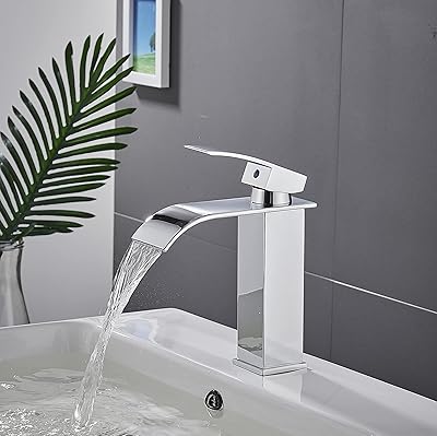 Xiuo Wallow Washbasin Mixer Bathroom Fauce with single chrome and brass handle.. From kitchen tools to phones — DIAYTAR Nigeria ships it all in a week.