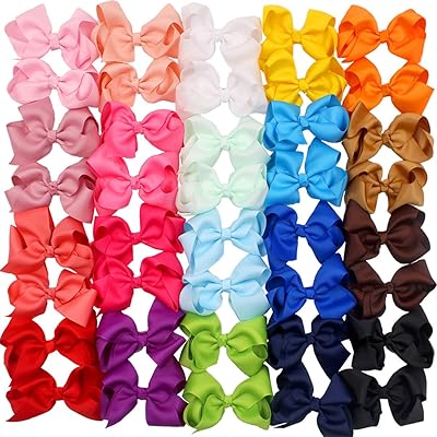 40 4.5-inch coarse-shaped hair clips for girls, teenage girls and toddlers (20 colors per pair).. From checkout to your doorstep in less than a week — DIAYTAR Nigeria.