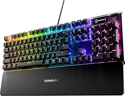 Steel Series Apex Apex Mechanical Party Keyboard Port USB and buttons.. Experience budget-friendly shopping at DIAYTAR NIGERIA, Nigeria's premier online marketplace with quick delivery.