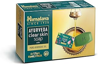 Himalaya Clear Skin Ayurvedic soap to nourish, protect and help improve the skin - 4 x 125 grams.. Experience shopping without limits at DIAYTAR NIGERIA, where affordability meets convenience in just days.