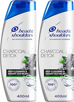 Detox antipellicular shampoo with Head & Shoulders coal - Package of two, 400 ml.. Discover the perfect balance of price and convenience with DIAYTAR NIGERIA's nationwide e-commerce platform.