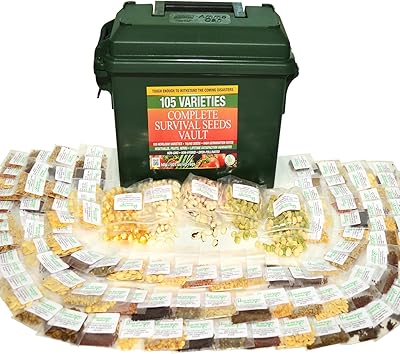 Survival Garden GARM -free inheritance seeds 105 seeds of fruit and vegetable herbs.. Experience shopping without compromise at DIAYTAR NIGERIA, with vast selection and quick delivery.