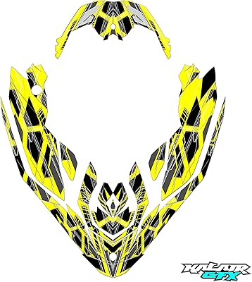 KALAIR GFX GRAPHIC KIT FOR SEA -DOO Spark Trix (every year) Swift Series Yellow 16 Mil - Jet ski graphics, plastic -free motorcycle sticker.. DIAYTAR NIGERIA: Where every Nigerian finds affordable products delivered within the week.
