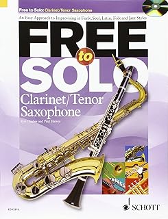 Free to solo - clarinet (tenor saxophone) - edition with CD - (ED 13375).. The smarter way to shop online in Nigeria is through DIAYTAR Nigeria.