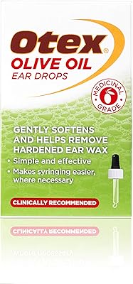 OTEX olive oil ear drops for natural and soft elimination of hardened ceromen, bottle with droppings, 10 ml (1).. DIAYTAR NIGERIA revolutionizes online retail with our extensive selection and dependable shipping service.