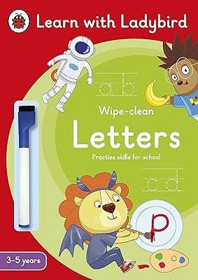 Letters: an activity book easy to clean with Ladybird 3-5 years: Ideal for home learning (Eyfs).. Your ultimate shopping destination, DIAYTAR NIGERIA combines extensive selection with affordable shipping.