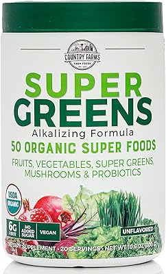 Mixture for Super Green Country Farms drink, natural, 300 g (the packaging may vary).. DIAYTAR NIGERIA: Redefining online shopping with unbeatable prices and consistent delivery times.