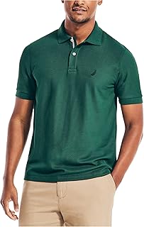 Polo nautica with short sleeves and classic cut of united color for men.. With DIAYTAR Nigeria, everything is within reach — and within budget.