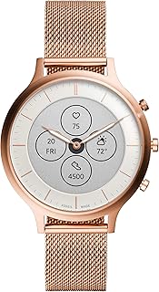 Hybrid Fossil Smart Hybrid Watch for Women with Permanent Display, Heart frequency, activity monitoring, Smartphone notifications, messages of messages... DIAYTAR NIGERIA stands as your affordable shopping ally with nationwide delivery in just 5-8 days.