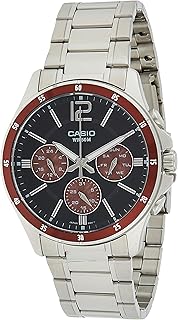 Casio quartz watch for men, analog display and stainless steel bracelet.. Shop across boundaries with DIAYTAR NIGERIA's comprehensive catalog delivered nationwide at budget rates.