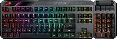 Standard wireless game keyboard Standard ASS Rog Claymore II (ROG RX keys, removable digital pavement and TKL 80 %/100 %, Aura Sync, Multimedia control, Fast load, USB 2.0) - Black.. Explore a world of choices with DIAYTAR NIGERIA's vast catalog and budget-friendly nationwide shipping.