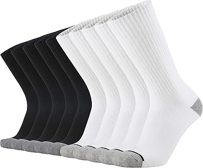 Kmm Set of 10 sports socks with extra thick cotton cushion absorbing humidity for men, size: 6-12.. Make every purchase count with DIAYTAR Nigeria — shop smart, shop fast.