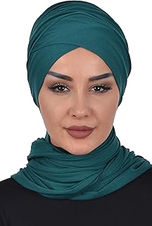 Cotton jersey shawl for women with headdress with fashion design.. DIAYTAR NIGERIA brings the marketplace to your home with budget-friendly prices and nationwide delivery.