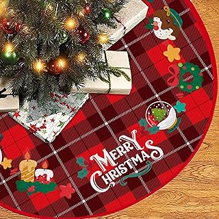 My dear Christmas decorations, 48 ​​-inch Christmas tree skirt, Christmas tree carpet, interior decoration, Christmas tree base cover and holiday decorations (48 inch).. Experience the convenience of boundless shopping with DIAYTAR NIGERIA's affordable platform and quick shipping.
