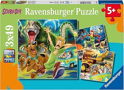 Puzzle Raven's Burger Scooby-Doo 3 x 49 pieces for children 5 years and over.. DIAYTAR NIGERIA delivers value, variety, and convenience with our nationwide 5-8 day shipping.
