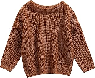 Knitted sweater for young children, girls and boys, plain color, large size, round neck, tight and hot sweatshirt for fall and winter.. Discover endless possibilities with DIAYTAR NIGERIA's vast e-commerce selection and budget-friendly delivery.