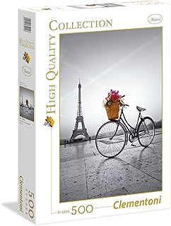 Clementoni - 35014 - Collection of puzzles for children and adults - Romantic walk in Paris - 500 pieces.. DIAYTAR NIGERIA: Making online shopping accessible with affordable prices and nationwide delivery service.