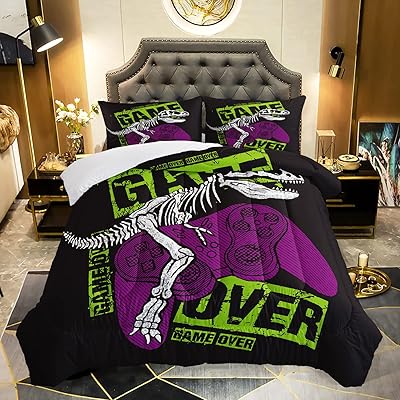 Elonen gaming duvet set for boys teenagers, full game bed set, video game bed cover, video game quilt, adjustable bed set, console bed set, 3 rooms 1 duvet and 2 pillowcases.. Discover endless shopping possibilities at DIAYTAR NIGERIA, with budget-friendly prices and reliable delivery.