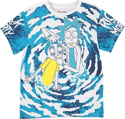 T-shirt Rick and Morty Men's Mode-Rick & Morty printed t-shirt Large size.. DIAYTAR NIGERIA: Your one-stop e-commerce destination with affordable prices and nationwide delivery in 5-8 days.