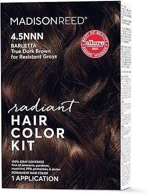Madison REED Dark Brown Radiant Happy Coloring Kit for a blanket.. DIAYTAR NIGERIA brings the market to your screen with thousands of affordable products delivered to your door.