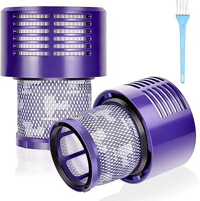 Launch of the replacement washable vacuum cleaner filter for wireless vacuum cleaner Cyclone animal Dyson V10 and SV12, compare part n ° 969082-01, pack of 2.. Your complete retail destination, DIAYTAR NIGERIA combines extensive variety with prompt delivery.