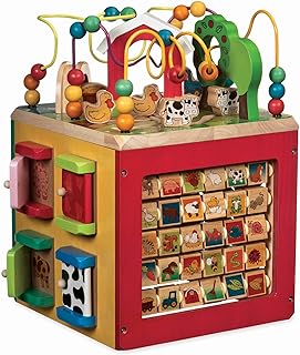 Battat Center for Activities of the Farm Farm Toy in solid wood for children.. DIAYTAR NIGERIA: Where every shopping need is fulfilled with affordable prices and nationwide shipping.