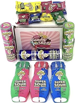 Warheads Super Sour Double Drops & Spray Variety Pack of 6 (1 of each) + 10 Warheads Sour Candy Free ..... Experience DIAYTAR NIGERIA, where extensive product variety meets pocket-friendly prices and reliable delivery.