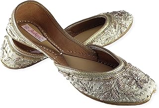 Phulkari Women Sweet Leather Real Muraya Juttis | No Bite and Pinch Juttis | Punjabi Juttis for women | Elegant Mojari Wedding Shoes for Girls |.. DIAYTAR NIGERIA delivers affordability and convenience with every purchase, shipped within the week.