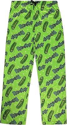 Comfortable night pants for men Rick and Morty - Pajama pants for adults Rick and Morty.. DIAYTAR NIGERIA: Where every search yields affordable results delivered promptly to your door.
