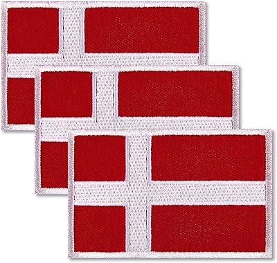 ZXVZYT 3 -piece embroidered patches Denmark flag flag Patch Military emblem for clothes, hats, backpacks and decorations.. From tech gadgets to groceries, DIAYTAR Nigeria is your all-in-one online store. And the best part? Delivery happens fast — between 5 to 8 days.