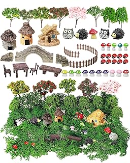 Canler 58 pieces Fairy Garden Accessories Miniatures outdoors.. Browse, shop, and receive — DIAYTAR Nigeria keeps it simple.