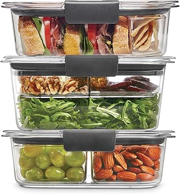 Rubbermaid 2108371 Conservation containers of shiny shiny plastic 12 rooms with lids.. Why shop anywhere else? DIAYTAR Nigeria has it all, at prices you’ll love.