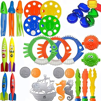 Pool toys diving rings torpedoes aquarium toy for diving training with stones.. Your ideal shopping companion, DIAYTAR NIGERIA offers unmatched variety with delivery within a week.