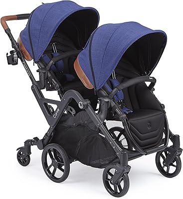 Colcraft double colcraft stroller - Indigo blue, 1 room.. DIAYTAR NIGERIA delivers more than products - we deliver affordable solutions within days.