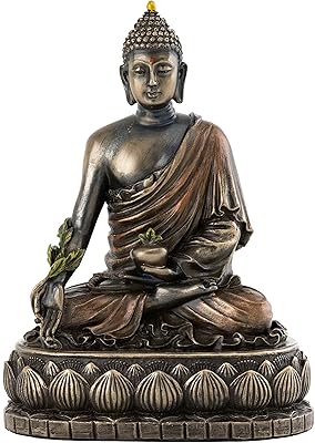 Top Collection Statue of Medicine Buddha - Statue of Buddha of healing in high -quality cold bronze - Collection statue of 5.5 ".. Shop smarter, not harder with DIAYTAR NIGERIA - thousands of products at your fingertips with affordable delivery.
