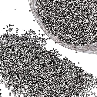 Finger Springear 15/0 Glass pearls 1.5 mm 16,500 coins of coated (black) round pearls for the manufacture of jewelry and craftsmanship.. Shop smart with DIAYTAR NIGERIA, offering a vast product range delivered to your doorstep within a week.