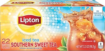 Mixture of iced tea drink Southern Sweet Tea 22 Sachets of Family Format Format 90.7 g box.. Big selection, small prices — shop now on DIAYTAR Nigeria.