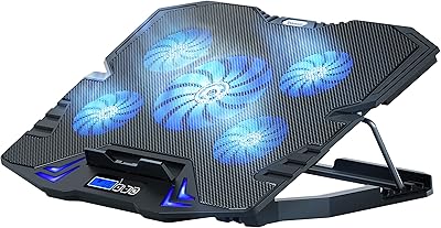 Cooling cushion for laptop Topmate C5 carpet and with adjustable height with 5.. Your digital shopping companion, DIAYTAR NIGERIA offers unmatched value with nationwide shipping.