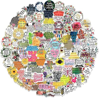 100 parts of Inspirant motivation stickers sticker reward for student teenagers.. DIAYTAR NIGERIA: Making quality accessible to all Nigerians with affordable prices and quick delivery.