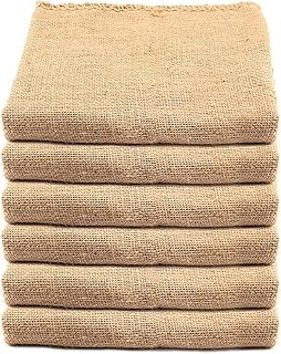 6 pieces 40 "x 24" big jute canvas bags.. Make every purchase count with DIAYTAR Nigeria — shop smart, shop fast.